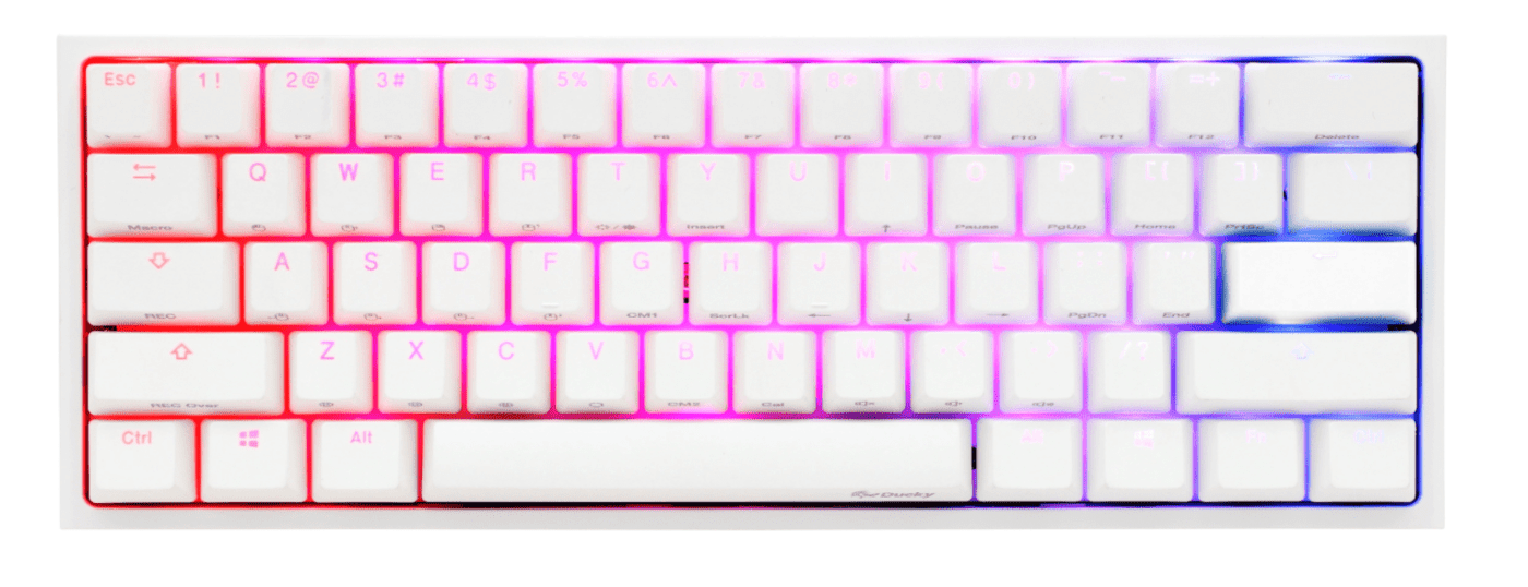 Mechanical keyboards light up with your keystrokes and make a satisfying click