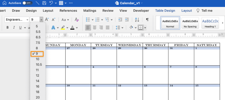 How To Make A Calendar In Microsoft Word With Examples And Templates