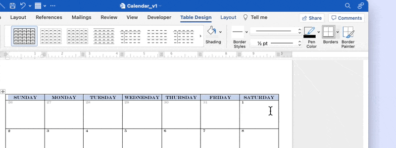 Come creare una tabella in Microsoft Word