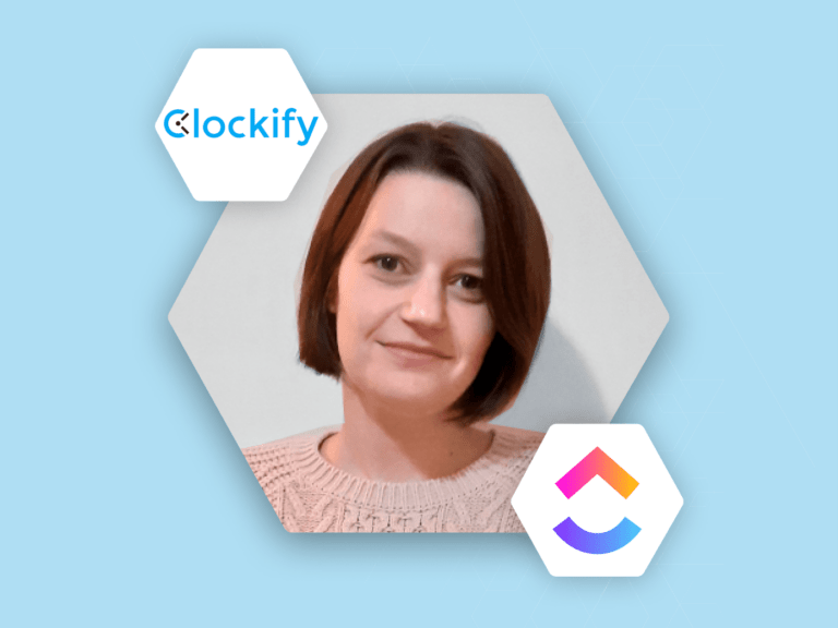 ClickUp blog guest writer Marijana Stojanović Clockify
