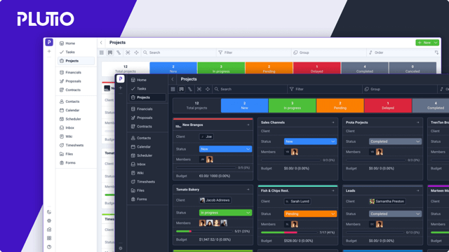 Plutio task management software