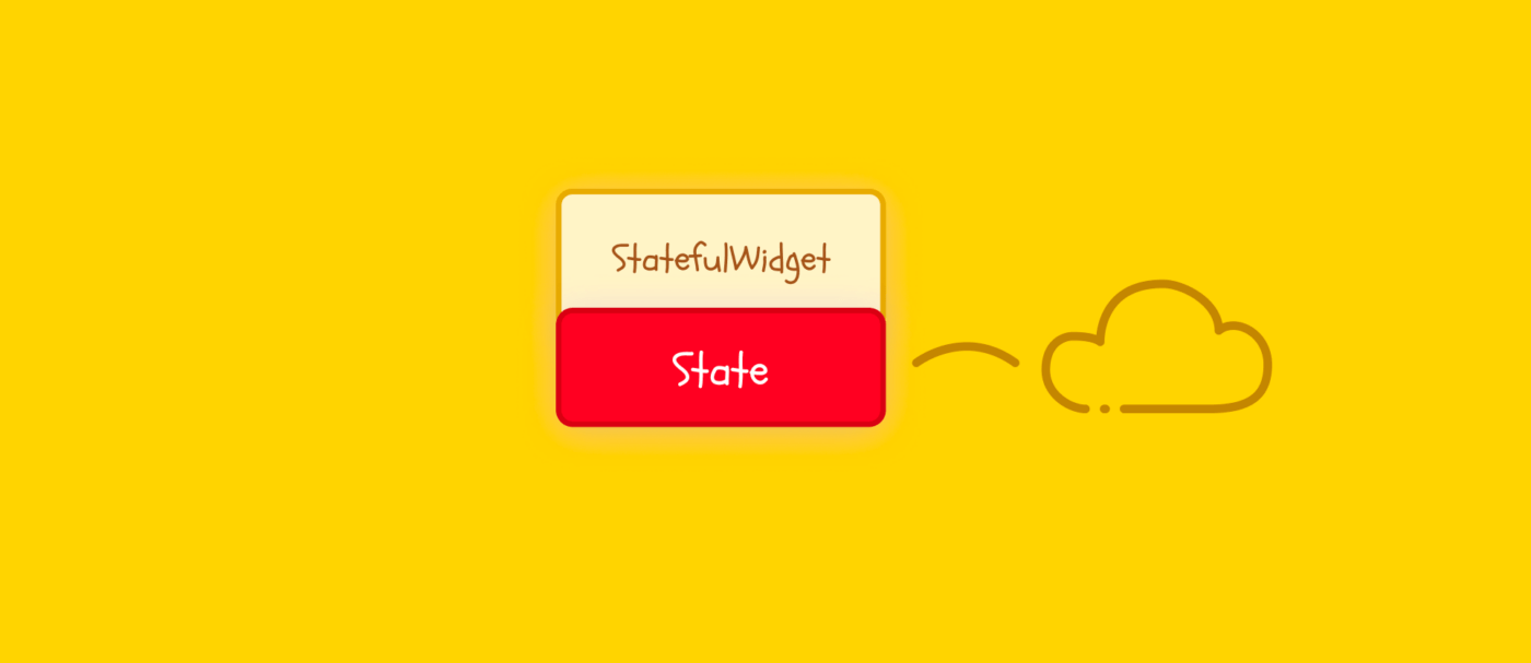 Pendekatan naif Stateful Widget