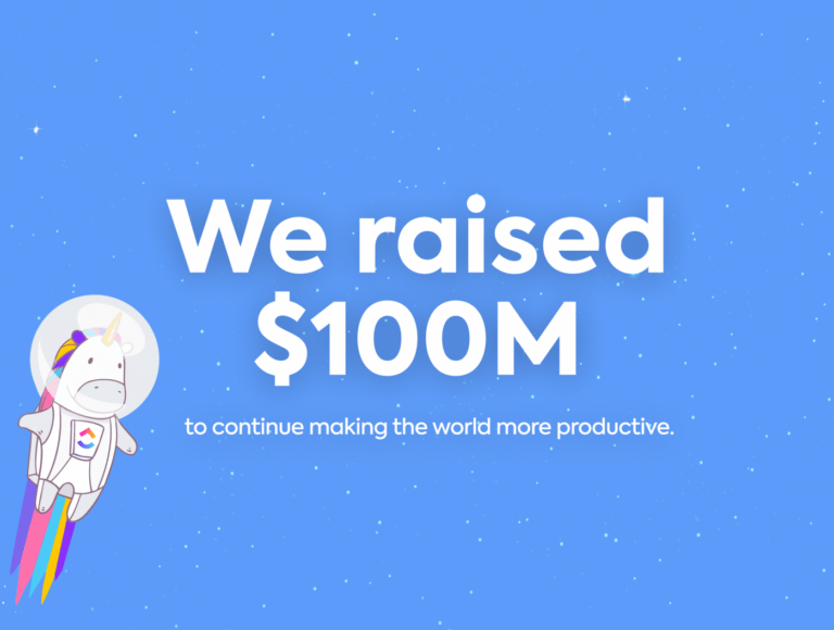 ClickUp Raises $100M Series B as Demand for its Productivity Platform Soars toward IPO goals