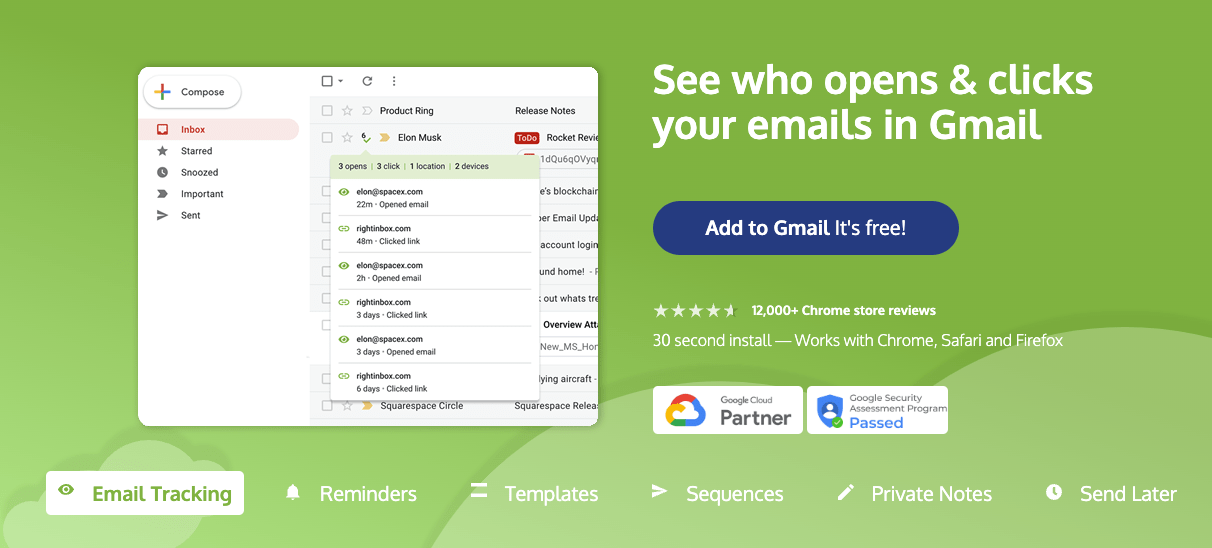 right inbox extension