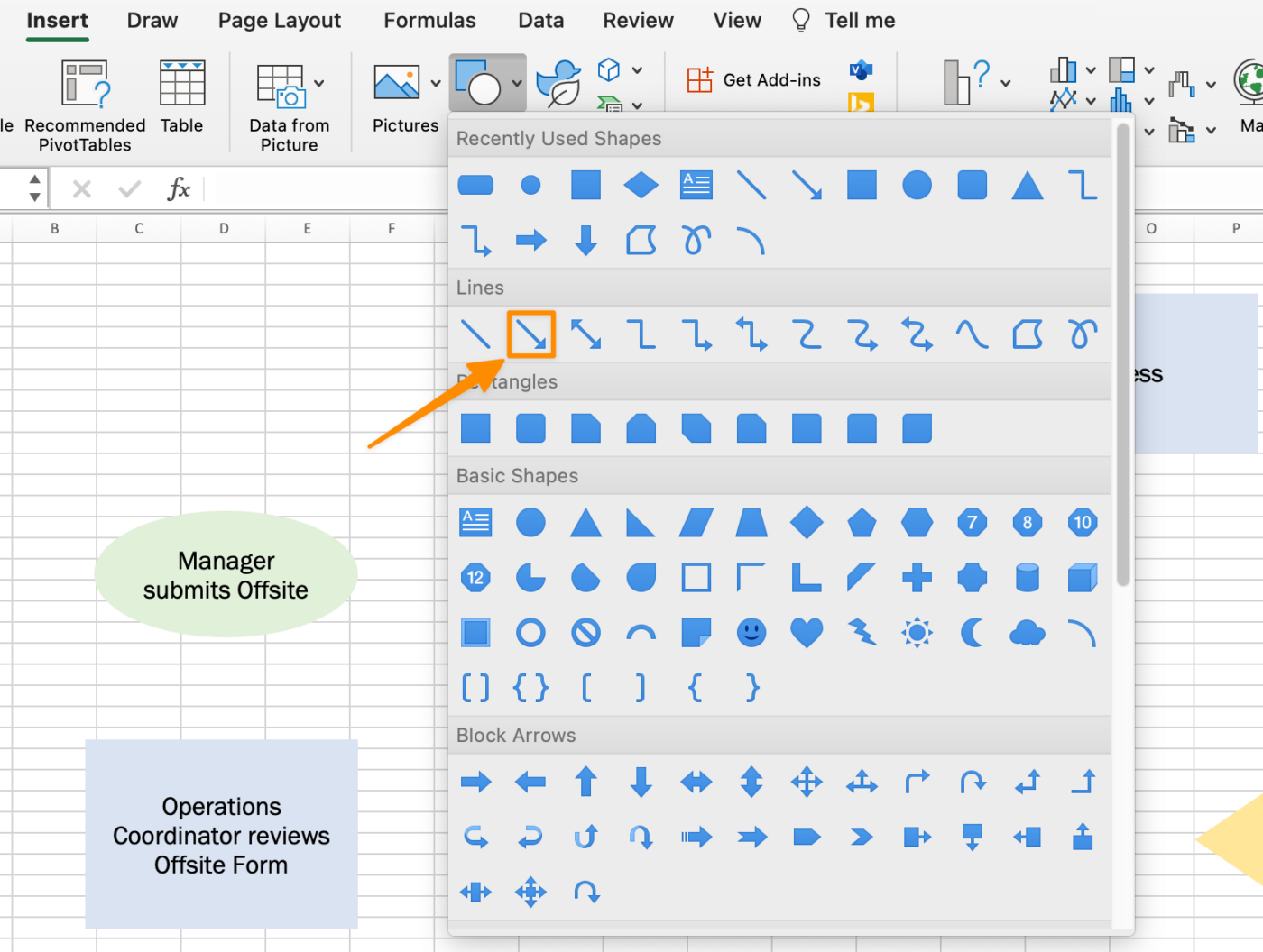 how-to-create-a-flowchart-in-excel-templates-examples-clickup-2022