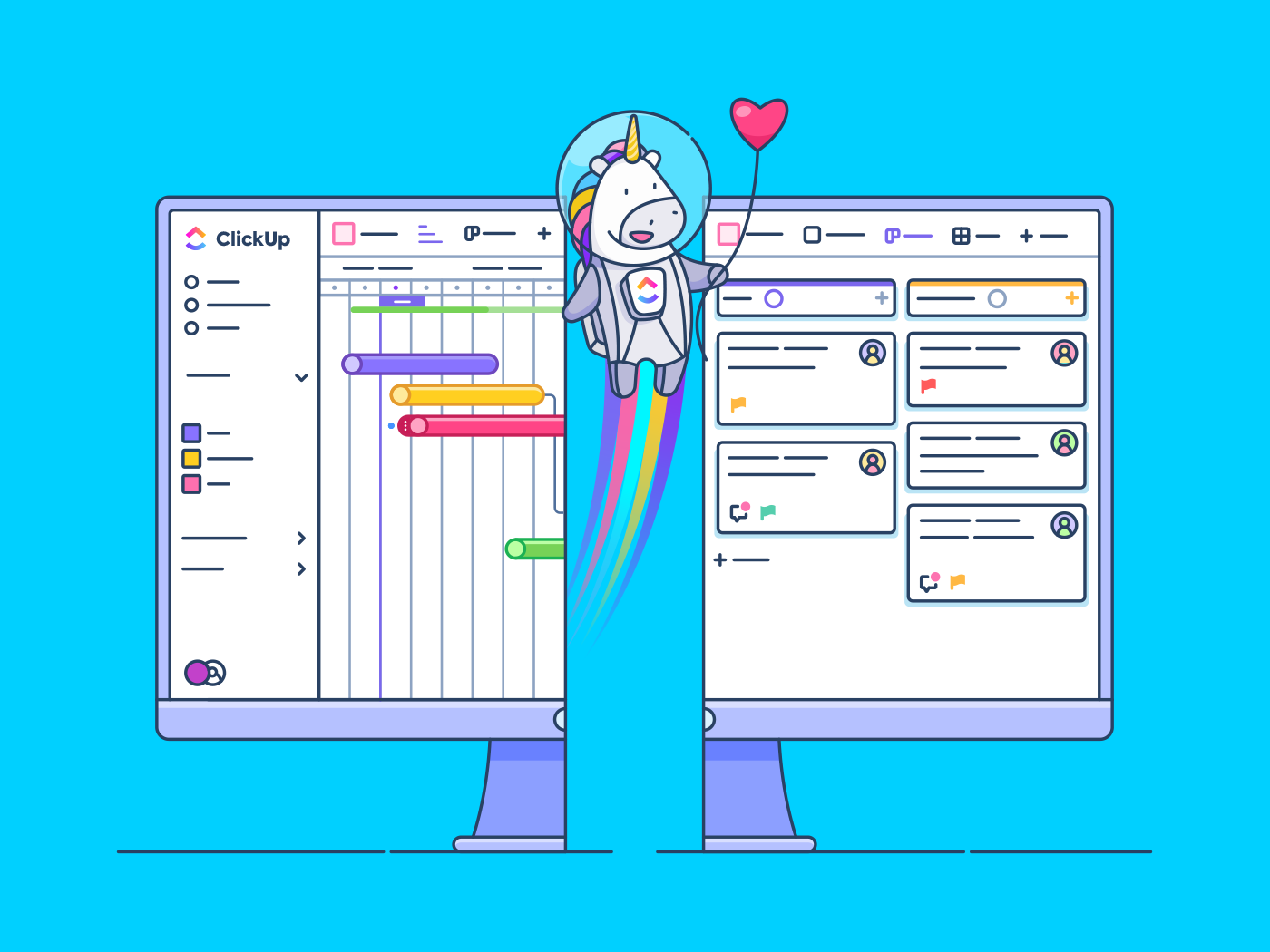 Gantt Chart vs. Kanban Board How to Manage Your Project ClickUp