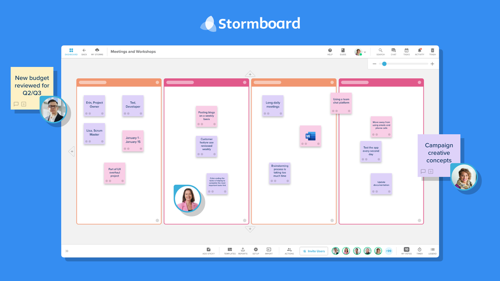 Stormboard whiteboard