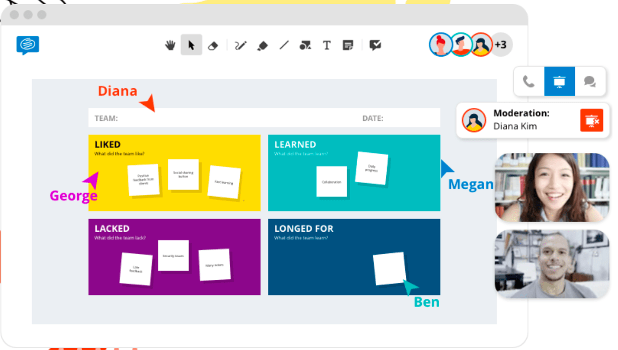 Quadros brancos digitais Conceptboard