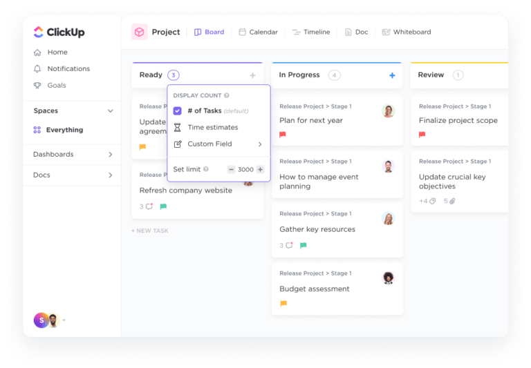 Gantt Chart vs. Kanban Board: How to Manage Your Project | ClickUp