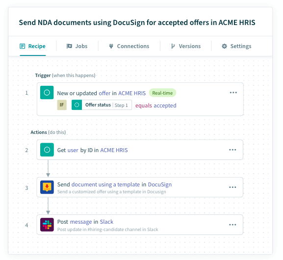 workato integration with calendly