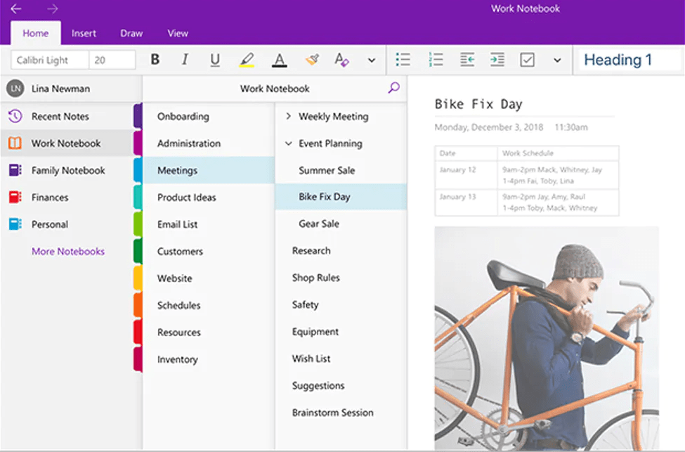 Free OneNote Templates for Project Management ClickUp