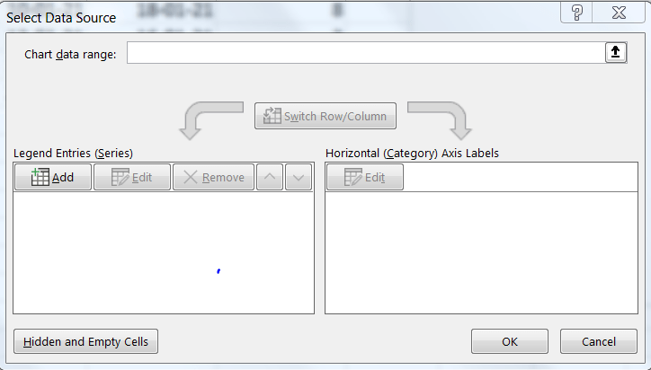 ajout de données à un diagramme à barres