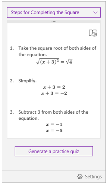 exemplo de calculadora do onenote