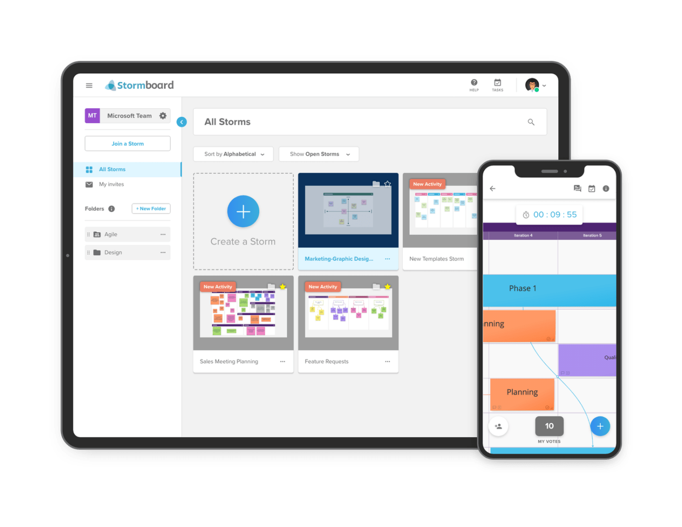 Contoh Pemetaan Pikiran Stormboard