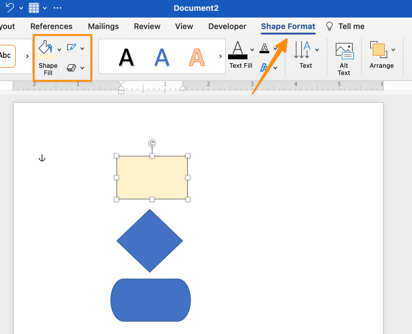 Can We Make Flowchart In Word