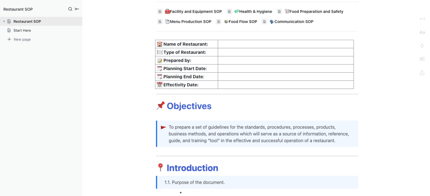 50+ Free & Easy SOP Templates (Sample SOPs to Record Standard