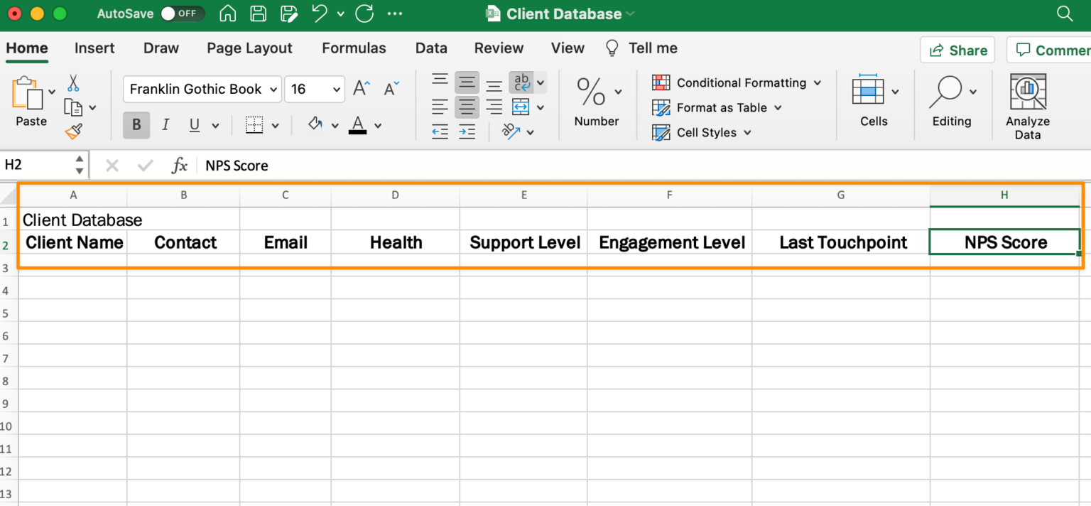 How to Create a Database in Excel (With Templates and Examples) | ClickUp