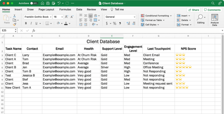 How to Create an Excel Database (With Templates and Examples) | ClickUp