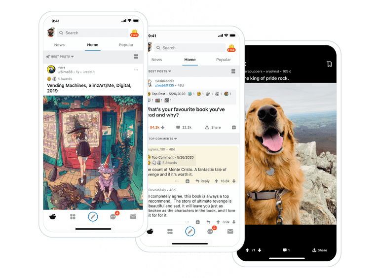 reddit on mobile 