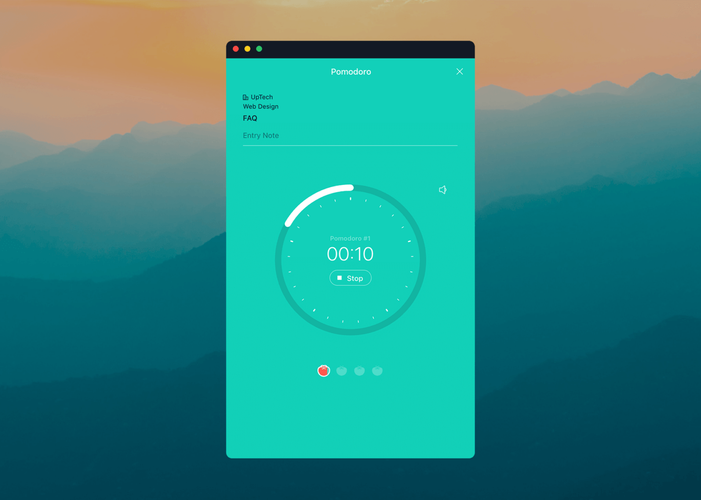 Well-designed timer app