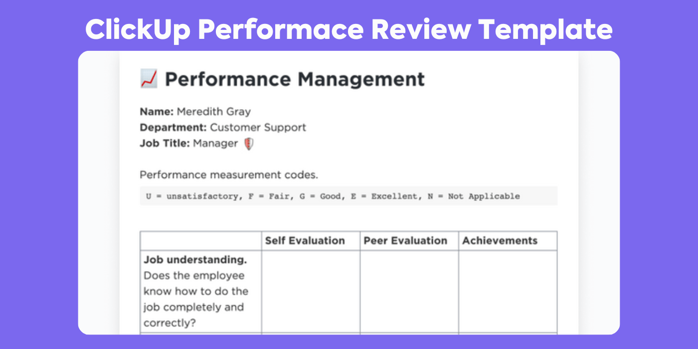 15 modèles gratuits d'évaluation de la performance des employés (plus ...