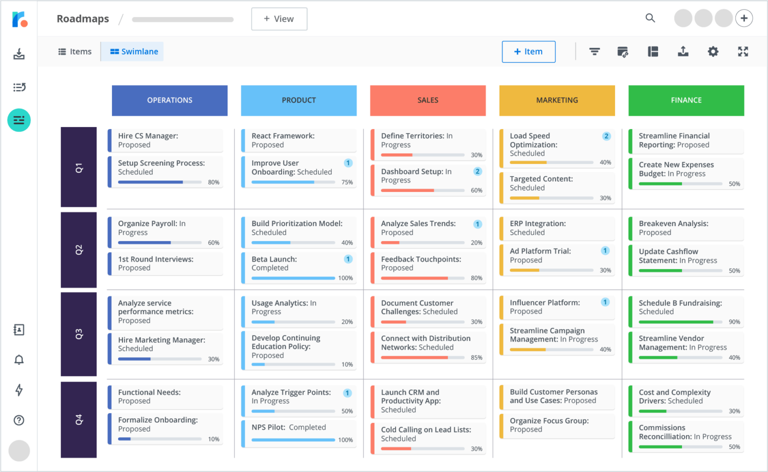 10 Free Project Roadmap Templates | ClickUp, Excel, & PowerPoint