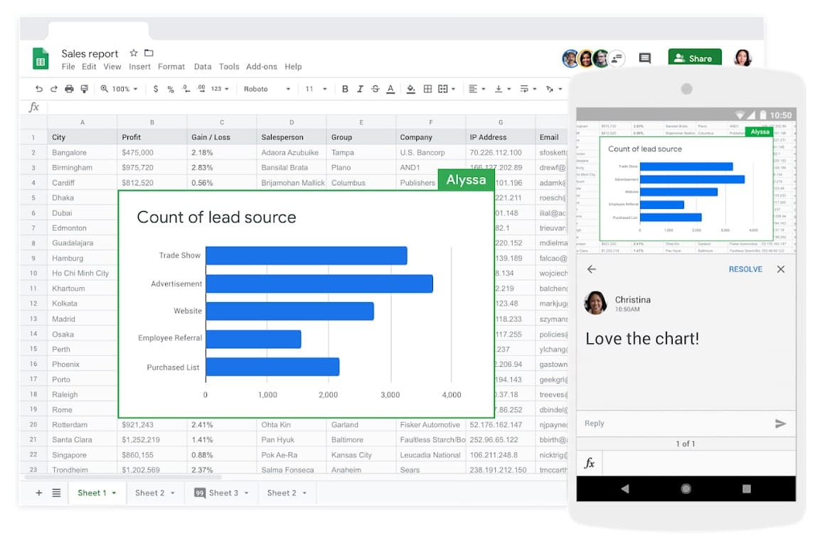 Google workspace customer relationship management