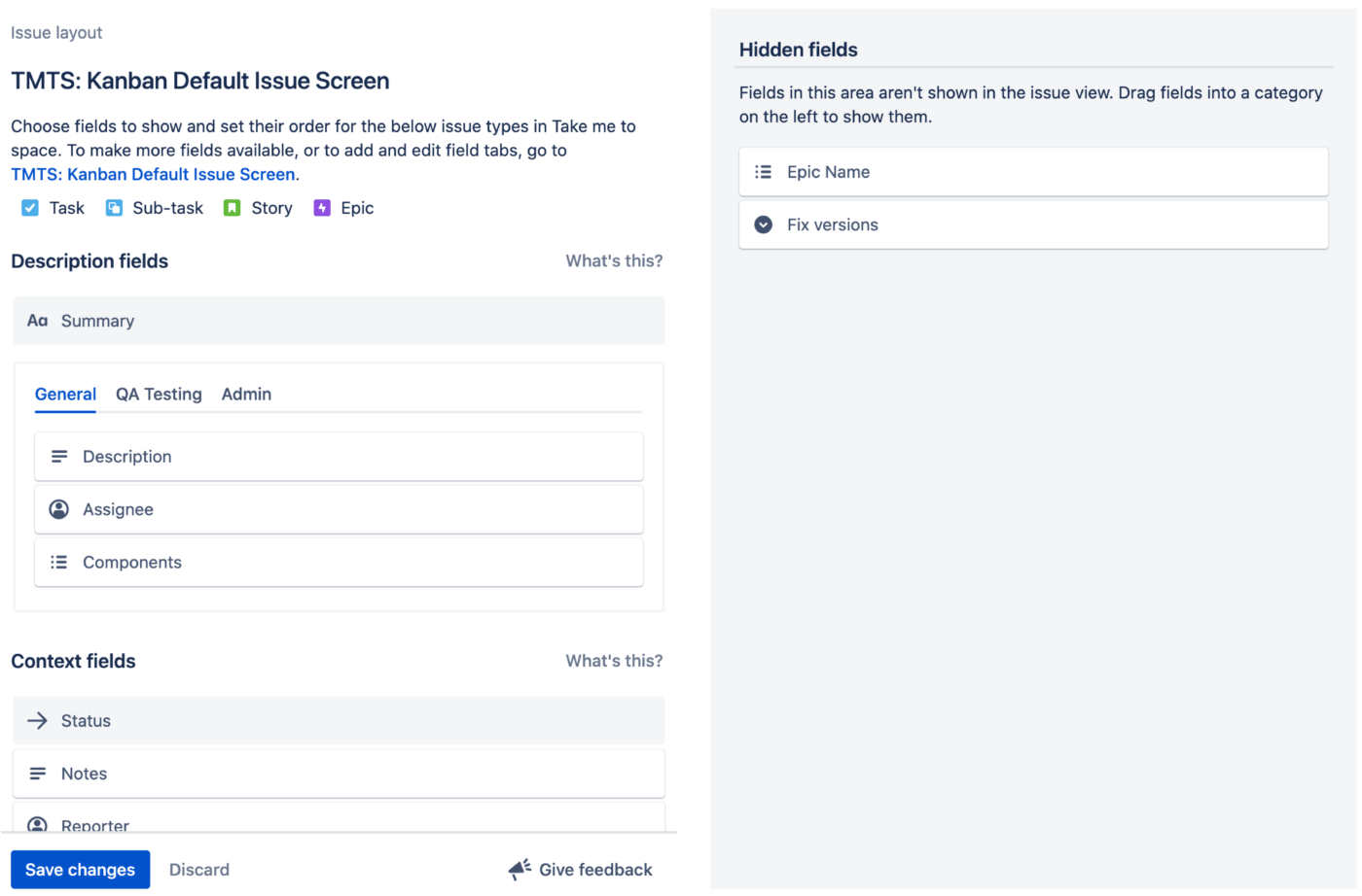 Jira 문제 추적 기능 예시