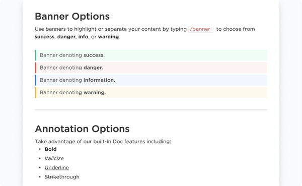 The Ultimate Guide to ClickUp Docs Template by ClickUp