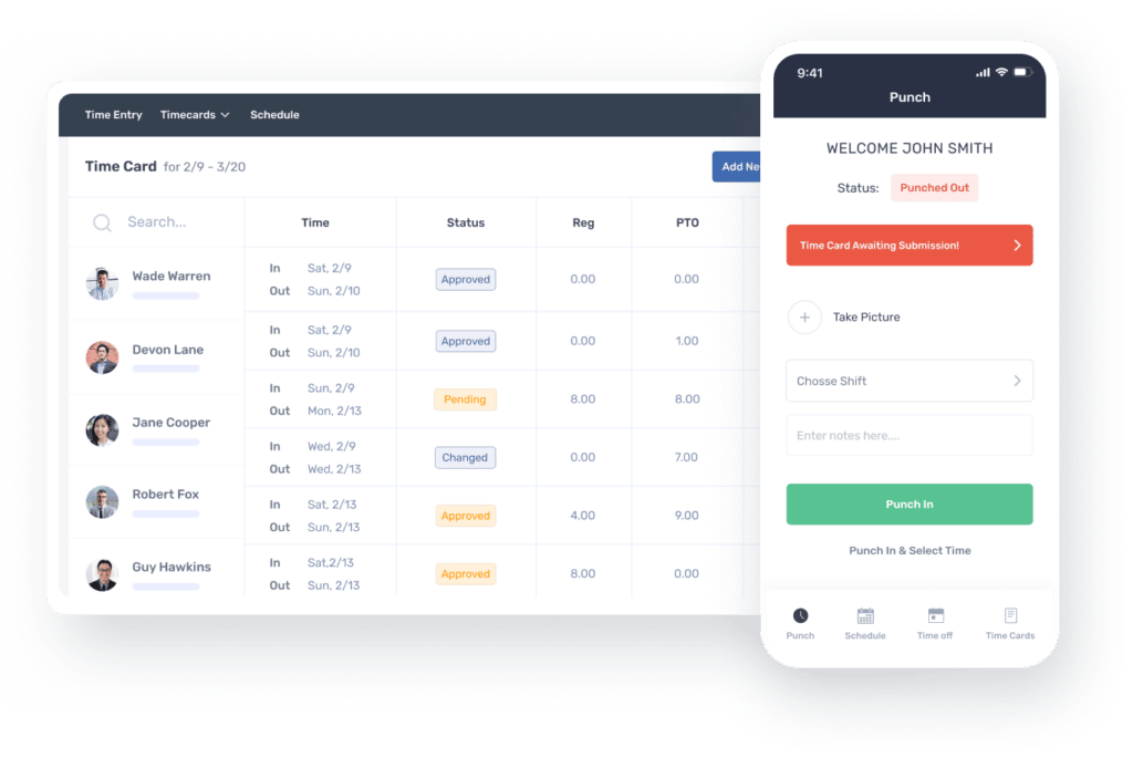 Buddy Punch time tracker