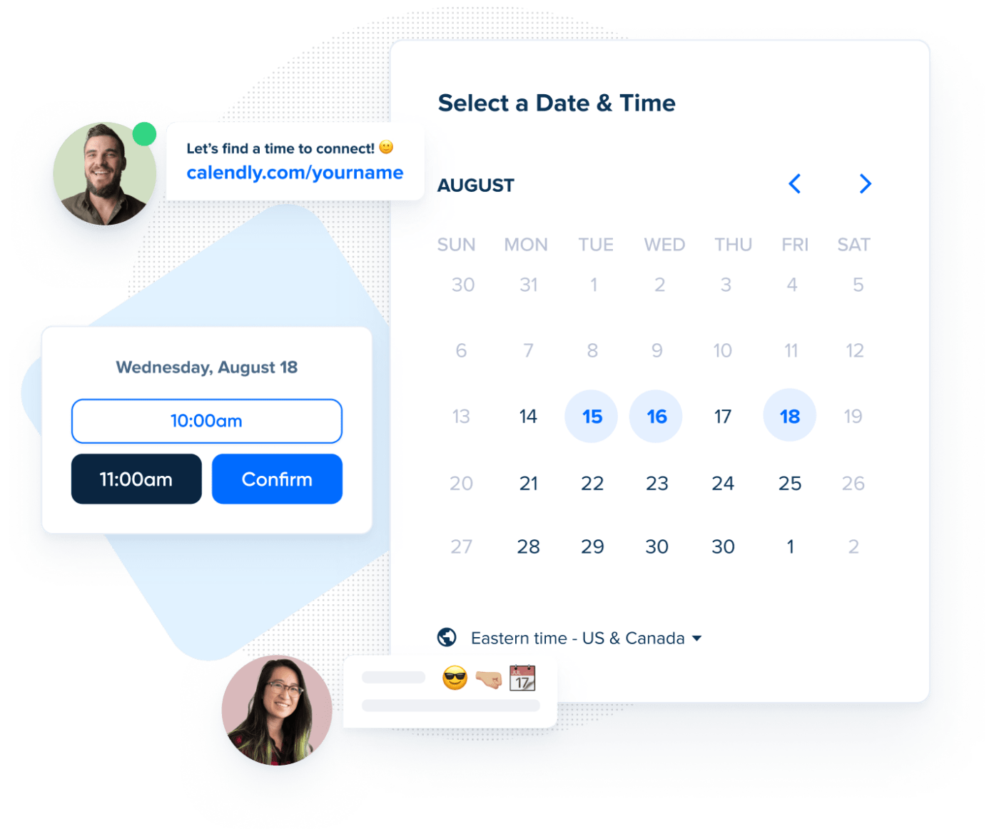 Scheduling meetings with Calendly