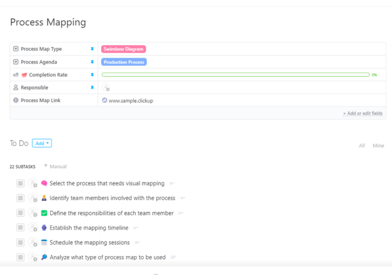 10 Process Map Templates for ClickUp, Excel, & Word