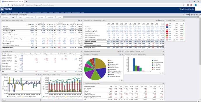 Xledger project management software