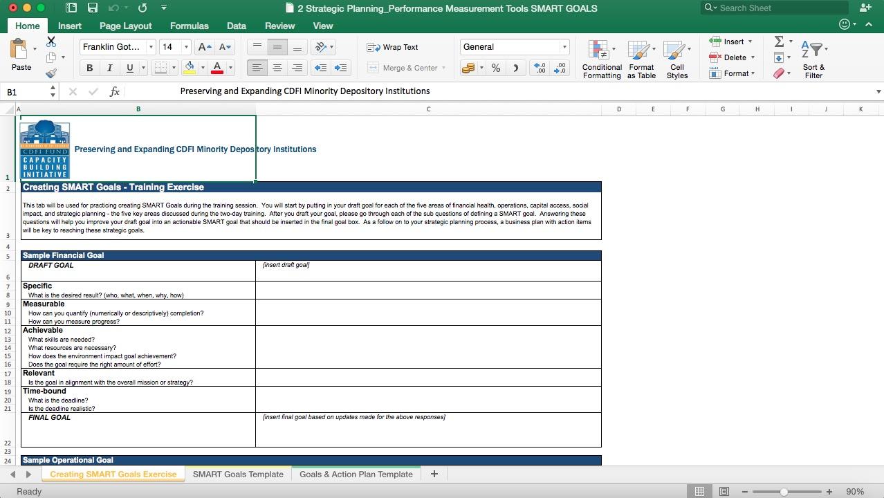 account management template excel