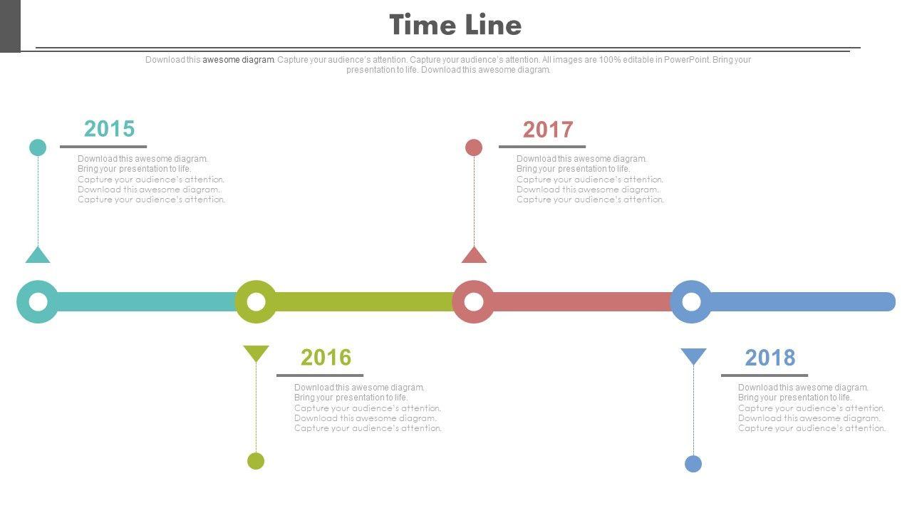 Slide Team Stappenplan Tijdlijn PowerPoint Sjabloon