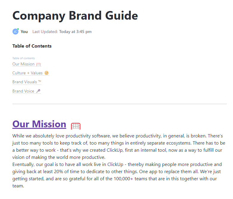 Brand Guide Doc Template