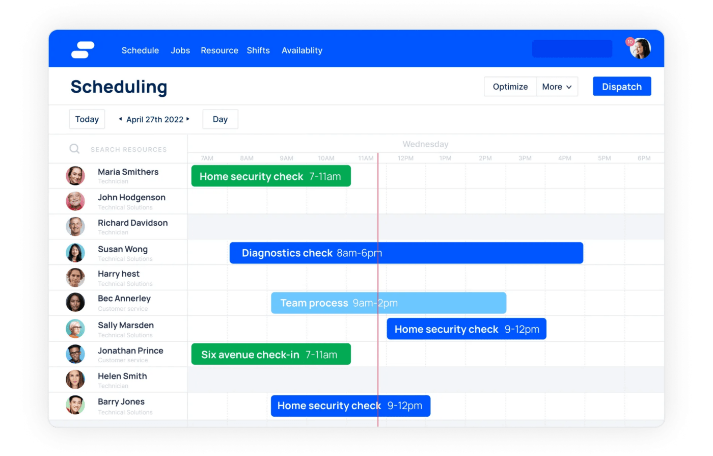 Skedulo Product Example