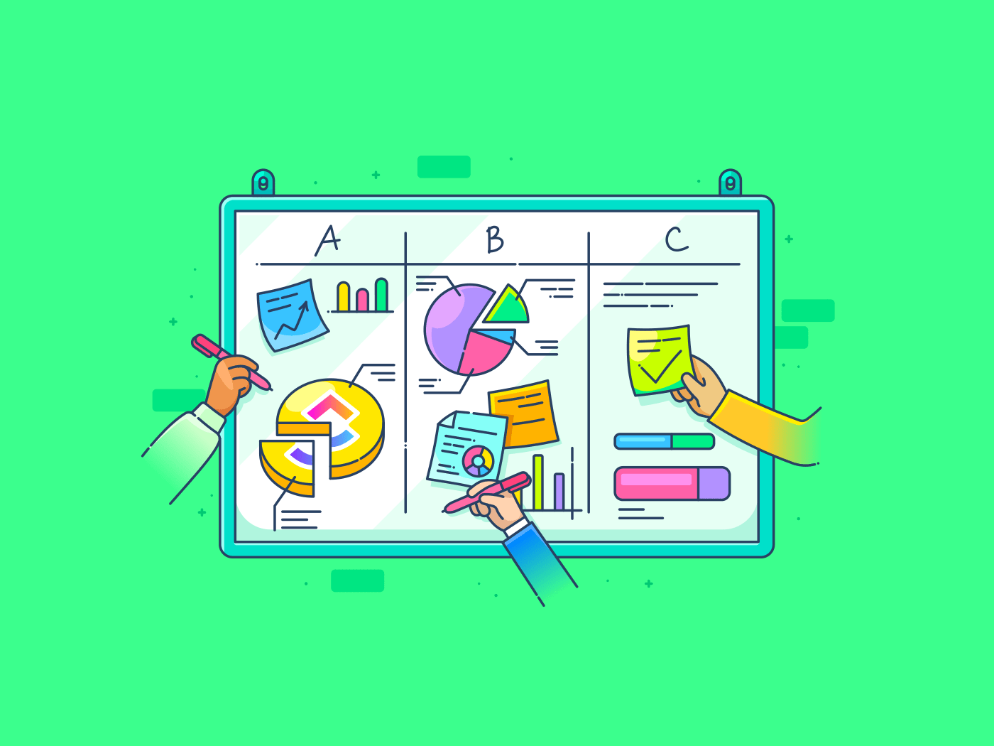 10 modèles gratuits d'analyse concurrentielle dans Excel et ClickUp