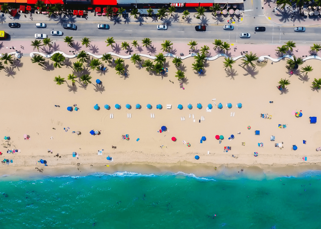 Praia na Flórida