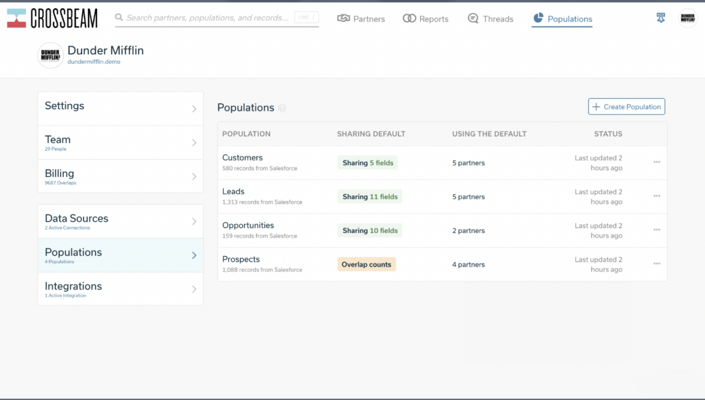 Sinkronkan akun Crossbeam dan HubSpot Anda untuk menemukan peluang pemasaran baru