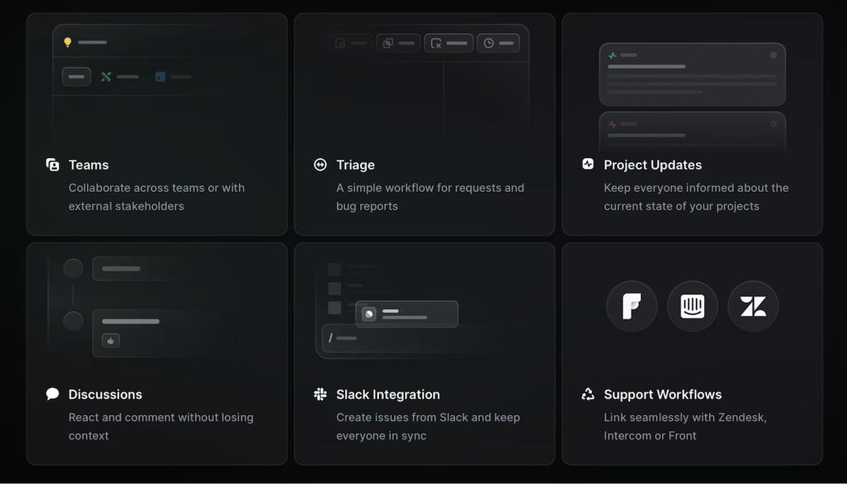 Linear vs Jira: Funzionalità/funzione di collaborazione in Linear