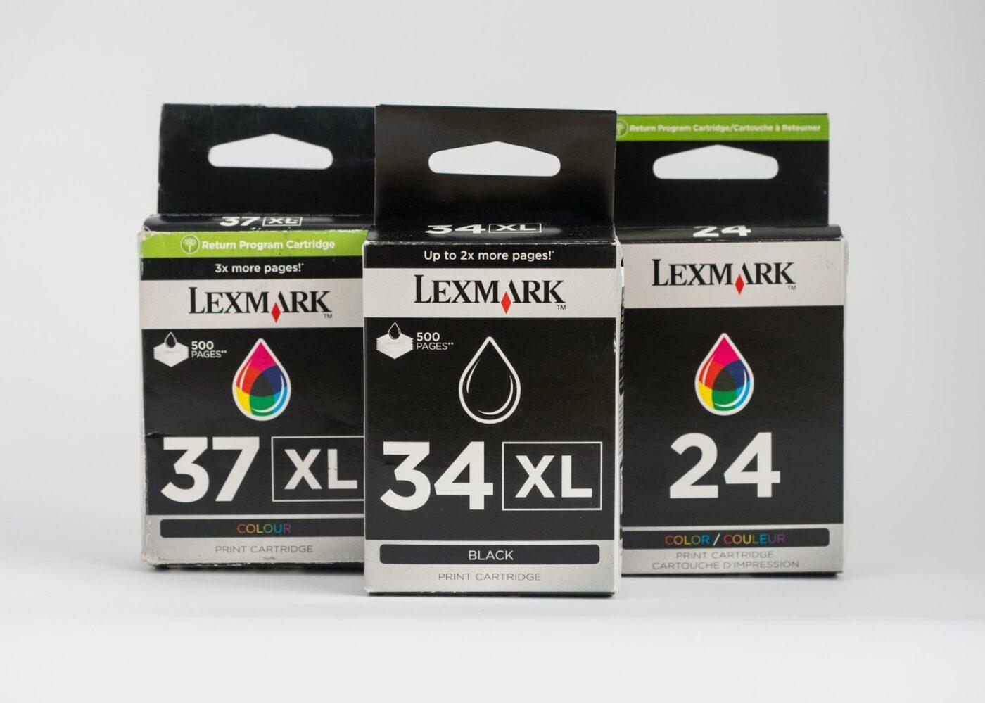 Cartuchos de tinta da Lexmark International Inc