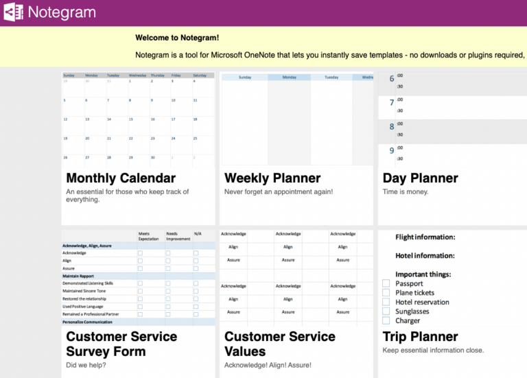 Free OneNote Templates for Project Management & Work | ClickUp