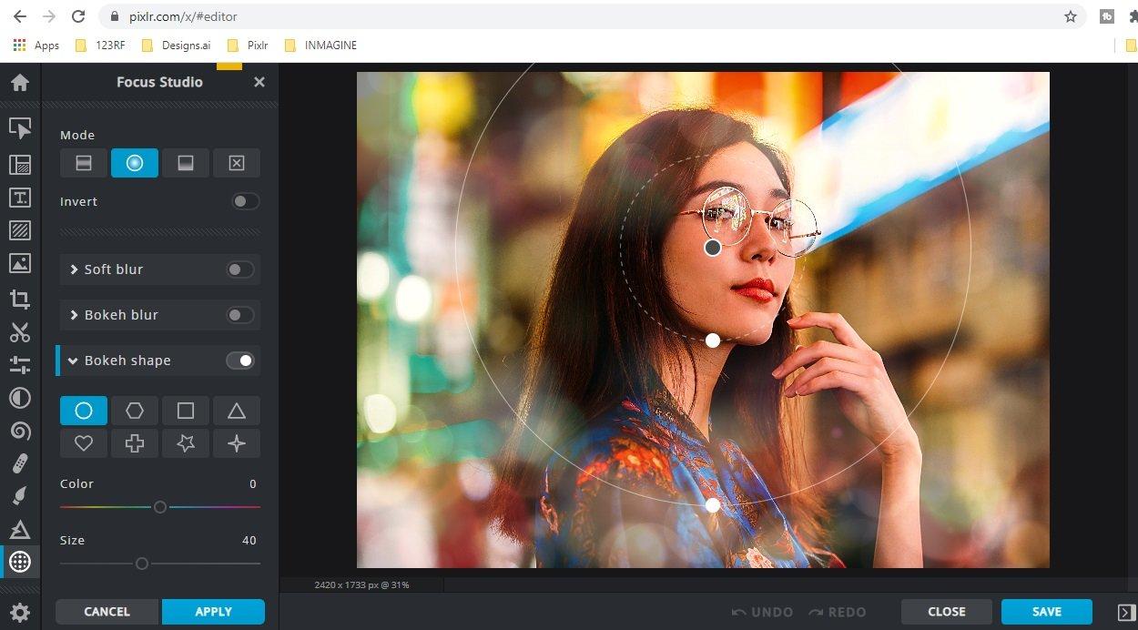 Edit foto dan buat desain yang menakjubkan langsung di browser Anda dengan Pixlr