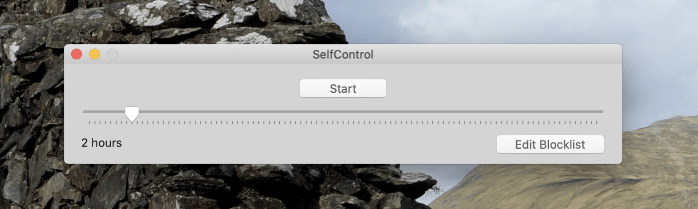 Bloquea tu propio acceso a sitios web o servidores de correo durante un periodo de tiempo preestablecido con la app SelfControl