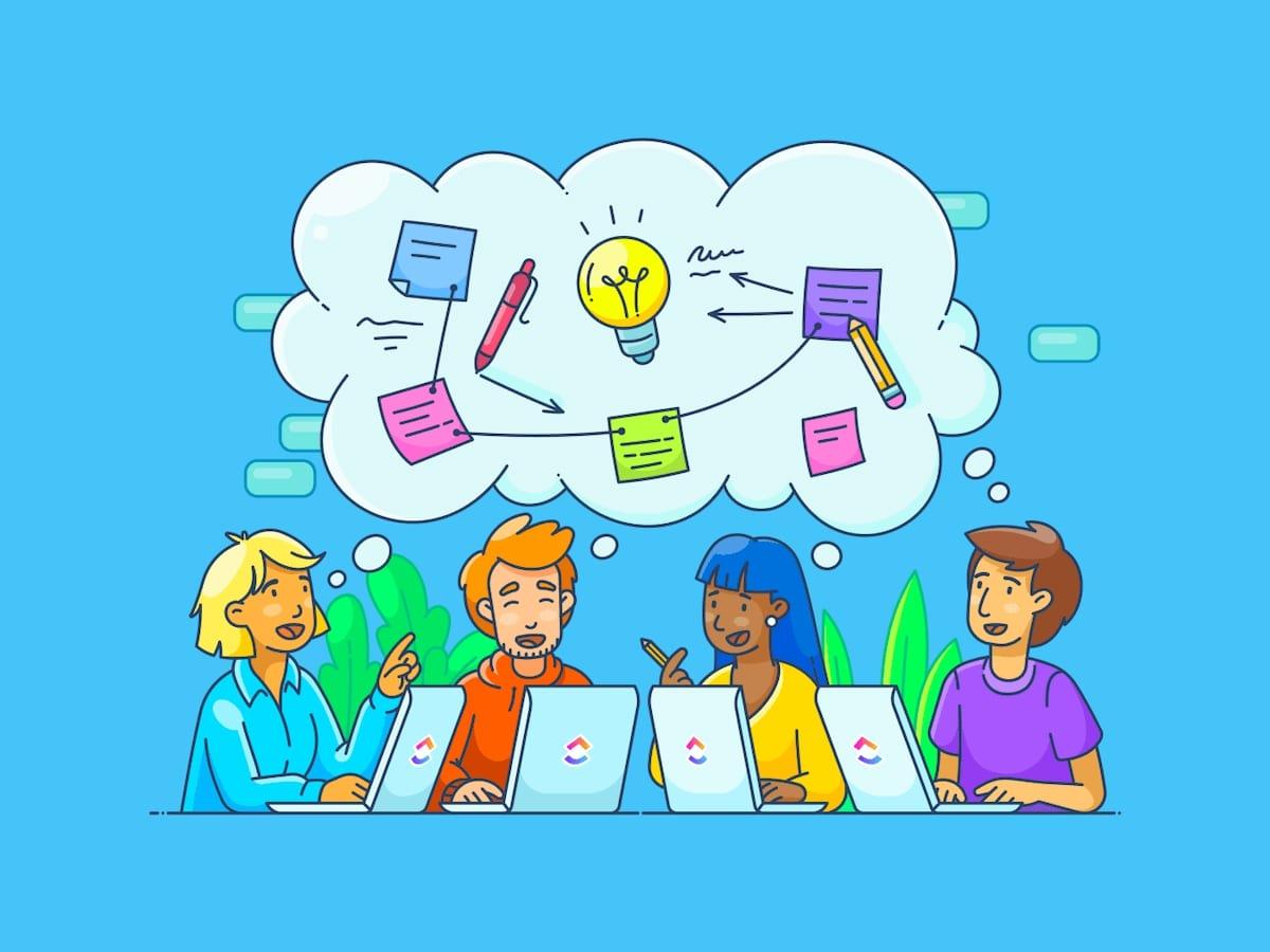 11 plantillas y técnicas de brainstorming