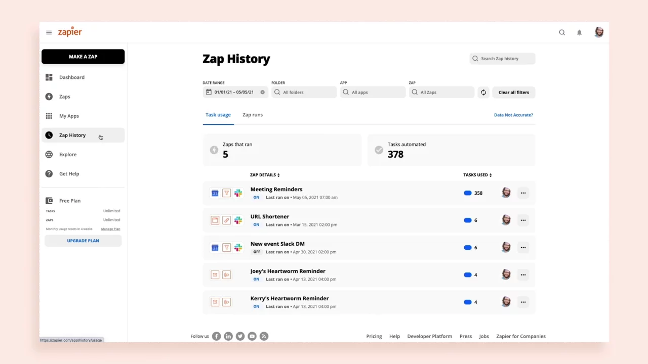 Plantilla de gestión de tareas de ClickUp
