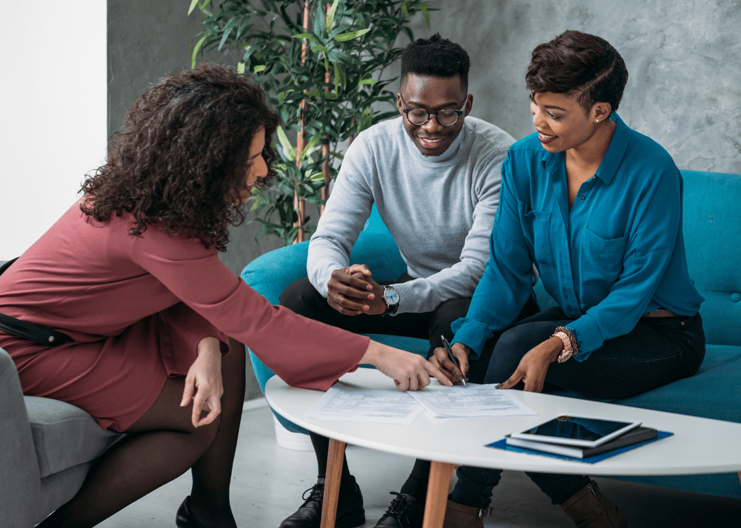 Persoonlijke financiële adviseurs coachen clients