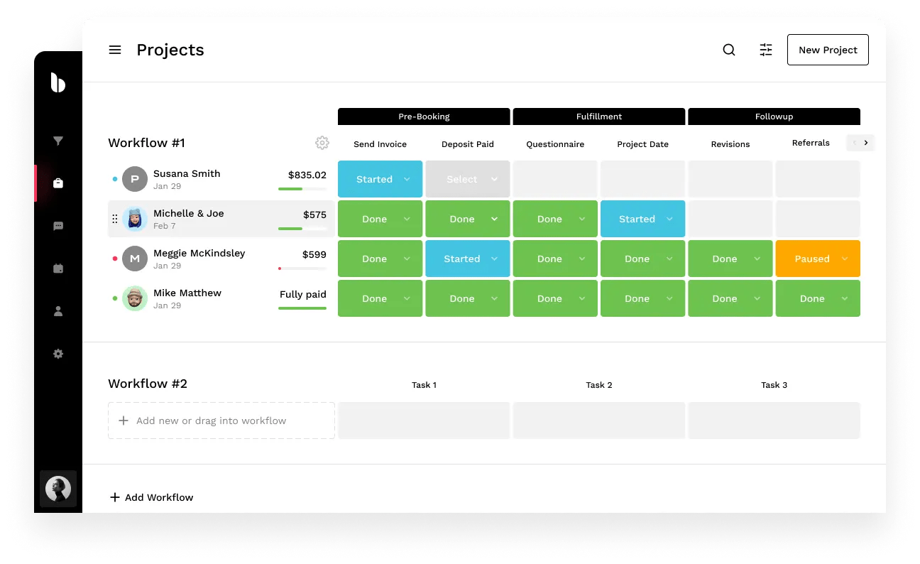 Ejemplo de plataforma Bloom.io