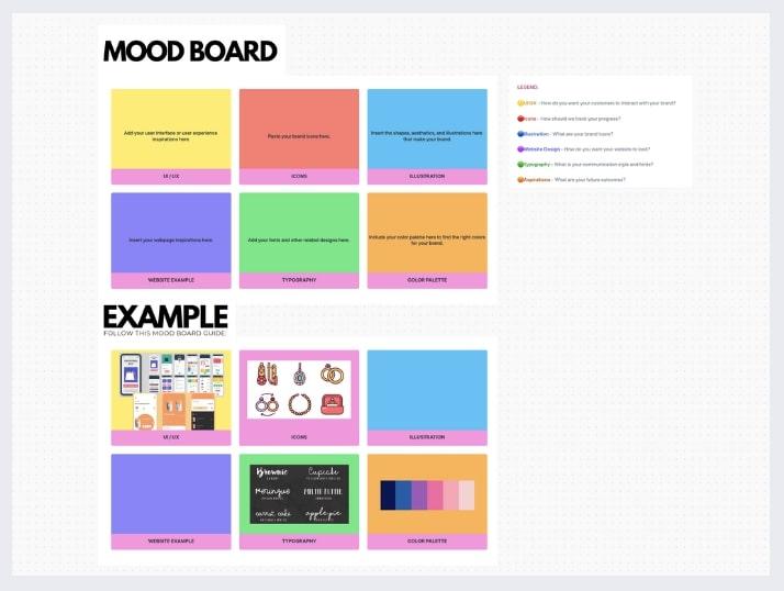 ClickUp Mood Board Template